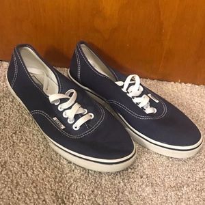 Navy Blue Vans